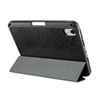 PDA-IPAD1814BK / iPad mini 第7/6 Apple Pencil収納ポケット付きケース（ブラック）