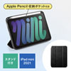 PDA-IPAD1814BK / iPad mini 2021　Apple Pencil収納ポケット付きケース（ブラック）