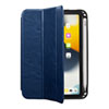 PDA-IPAD1814BL / iPad mini 2021　Apple Pencil収納ポケット付きケース（ブルー）