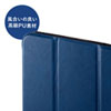 PDA-IPAD1814BL iPad mini 2021 Apple Pencil収納ポケット付きケース(ブルー) PDA-IPAD1814BL / iPad mini 2021 Apple Pencil収納ポケット付きケース(ブルー)