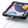 PDA-IPAD1817BK / iPad mini7/6耐衝撃ケース（ハンドル、スタンド、ショルダーベルト付き）