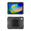 PDA-IPAD1905BK2 / iPad Air 11インチ（M3/2025）/iPad 11インチ A16（2025）/iPad 10.9インチ 第10世代（2022）/iPad Air 11インチ（M2/2024）/iPad Pro 11インチ（M4/2024）用衝撃吸収ケース（ブラック）