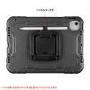 PDA-IPAD1905BK2 / iPad Air 11インチ（M3/2025）/iPad 11インチ A16（2025）/iPad 10.9インチ 第10世代（2022）/iPad Air 11インチ（M2/2024）/iPad Pro 11インチ（M4/2024）用衝撃吸収ケース（ブラック）