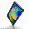 PDA-IPAD1905BK2 / iPad A16/第10世代iPad 10.9インチ用衝撃吸収ケース（ブラック）