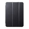 PDA-IPAD1907BK / iPad 11インチ A16（2025）/第10世代 iPad10.9インチ（2022）用ソフトレザー調ケース（ブラック）