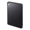 PDA-IPAD1907BK / iPad 11インチ A16（2025）/第10世代 iPad10.9インチ（2022）用ソフトレザー調ケース（ブラック）