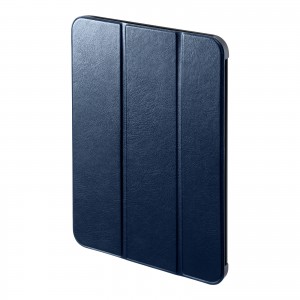 PDA-IPAD1907NV / iPad10.9インチ ソフトレザーケース(ネイビー)