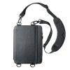 PDA-IPAD1912BK / iPad 11インチ A16（2025）/第10世代 iPad 10.9インチ（2022）用スタンド機能付きショルダーベルトケース