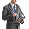 PDA-IPAD1912BK / iPad 11インチ A16（2025）/第10世代 iPad 10.9インチ（2022）用スタンド機能付きショルダーベルトケース