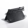 PDA-IPAD1912BK / iPad 11インチ A16（2025）/第10世代 iPad 10.9インチ（2022）用スタンド機能付きショルダーベルトケース