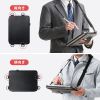 PDA-IPAD1912BK / iPad 11インチ A16（2025）/第10世代 iPad 10.9インチ（2022）用スタンド機能付きショルダーベルトケース