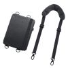 PDA-IPAD1912BK / iPad 11インチ A16（2025）/第10世代 iPad 10.9インチ（2022）用スタンド機能付きショルダーベルトケース