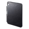 PDA-IPAD1914BK / iPad 11インチ A16（2025）/第10世代 iPad10.9インチ（2022）Apple Pencil第1世代収納ポケット付きケース