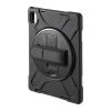 PDA-IPAD1917BK / iPad 11インチ A16（2025）/第10世代 iPad10.9インチ（2022）用耐衝撃ケース(ハンドル、スタンド、ショルダーベルト付き）