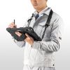 PDA-IPAD1917BK / iPad 11インチ A16（2025）/第10世代 iPad10.9インチ（2022）用耐衝撃ケース(ハンドル、スタンド、ショルダーベルト付き）