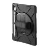 PDA-IPAD1917BK / iPad 11インチ A16（2025）/第10世代 iPad10.9インチ（2022）用耐衝撃ケース(ハンドル、スタンド、ショルダーベルト付き）