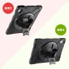 PDA-IPAD1917BK / iPad 11インチ A16（2025）/第10世代 iPad10.9インチ（2022）用耐衝撃ケース(ハンドル、スタンド、ショルダーベルト付き）