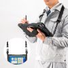 PDA-IPAD1917BK / iPad 11インチ A16（2025）/第10世代 iPad10.9インチ（2022）用耐衝撃ケース(ハンドル、スタンド、ショルダーベルト付き）