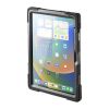 PDA-IPAD1920BK / iPad 11インチ A16（2025）/第10世代 iPad10.9インチ（2022）用前面保護フィルター付耐衝撃ケース
