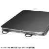 PDA-IPAD2012BK / iPad Pro 13インチ（M5/2025、M4/2024）用スタンド・ベルト付きケース