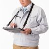 PDA-IPAD2012BK / iPad Pro 13インチ（M4/2024）用スタンド・ベルト付きケース