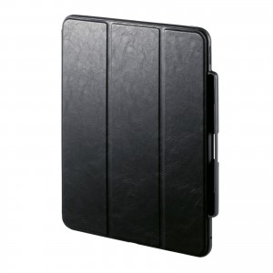 PDA-IPAD2014BK / iPad Pro 13インチ(M5/2025、M4/2024)用タッチペン収納ポケット付きケース