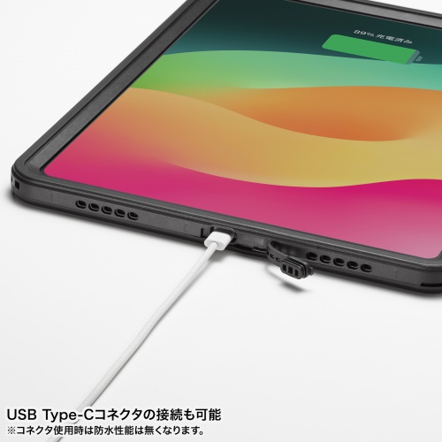 PDA-IPAD20162 / iPad Pro 13インチ（M4/2024）用耐衝撃防水ケース