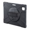 PDA-IPAD2017BK / iPad12.9インチ用耐衝撃ケース(ハンドル、スタンド、ショルダーベルト付き）