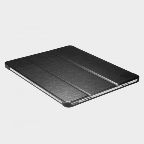 PDA-IPAD2107BK / iPad Air 13インチ（M3/2025、M2/2024）用合成皮革ソフトケース（ブラック）