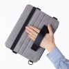 PDA-IPAD2112BK / iPad Air 13インチ（M3/2025、M2/2024）用スタンド・ベルト付きケース