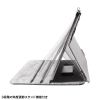 PDA-IPAD2112BK / iPad Air 13インチ（M3/2025、M2/2024）用スタンド・ベルト付きケース