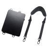 PDA-IPAD2112BK / iPad Air 13インチ（M3/2025、M2/2024）用スタンド・ベルト付きケース