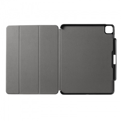 PDA-IPAD2114BK / iPad Air 13インチ（M3/2025、M2/2024）用タッチペン収納ポケット付きケース