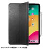 PDA-IPAD2114BK / iPad Air 13インチ M4/M3/M2用タッチペン収納ポケット付きケース