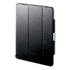 PDA-IPAD2114BK / iPad Air 13インチ M4/M3/M2用タッチペン収納ポケット付きケース