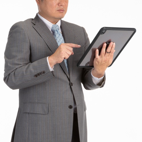 PDA-IPAD2116 / iPad Air 13インチ（M3/2025、M2/2024）用耐衝撃防水ケース