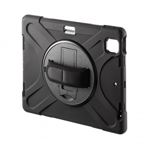 PDA-IPAD2117BK / iPad Air 13インチ（M3/2025、M2/2024）用耐衝撃ケース