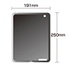 PDA-IPAD24BK / iPad2シリコンケース（ブラック）