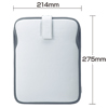 PDA-IPAD26W iPad 2衝撃吸収スリップインケース(ホワイト) PDA-IPAD26W / iPad 2衝撃吸収スリップインケース(ホワイト)