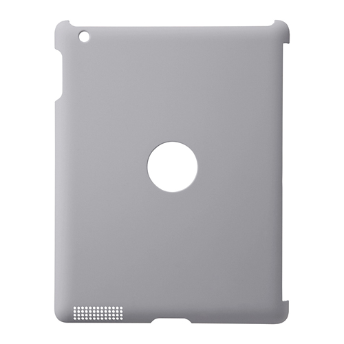 PDA-IPAD27GY / iPad2スマートハードカバー（グレー）