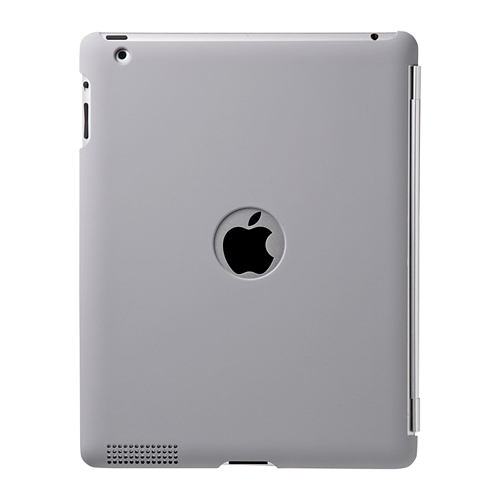 PDA-IPAD27GY / iPad2スマートハードカバー（グレー）