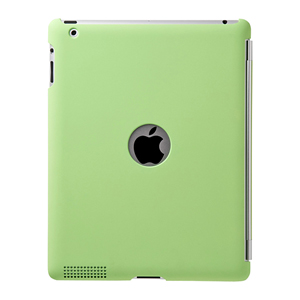 PDA-IPAD27G / iPad2スマートハードカバー（グリーン）