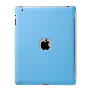 PDA-IPAD27LB / iPad2スマートハードカバー（ライトブルー）