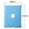 PDA-IPAD27LB / iPad2スマートハードカバー（ライトブルー）