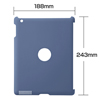 PDA-IPAD27NV / iPad2スマートハードカバー（ネイビー）