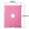 PDA-IPAD27P / iPad2スマートハードカバー（ピンク）