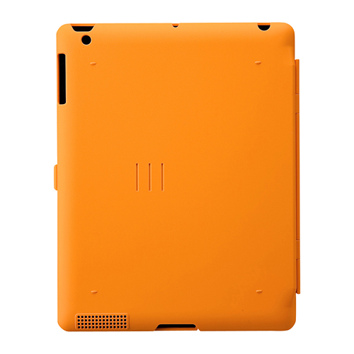 PDA-IPAD28D / iPad2ハードケース（スタンドタイプ・オレンジ）