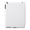 PDA-IPAD28W / iPad2ハードケース（スタンドタイプ・ホワイト）
