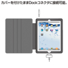 PDA-IPAD29BK iPad2ソフトレザーケース(3段階スタンド) PDA-IPAD29BK / iPad2ソフトレザーケース(3段階スタンド)
