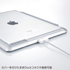 PDA-IPAD311CL / iPadクリアハードカバー(SmartCover対応・クリア)